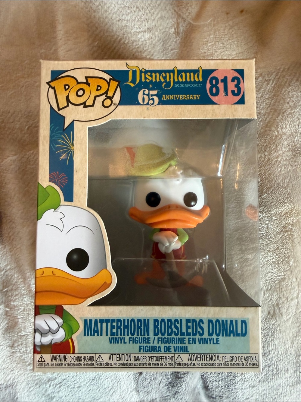 Disney Funko Pop! Matterhorn Bobsleds Donald #813